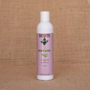 Leche Corporal y Facial de Aloe Vera con Aceite de Oliva